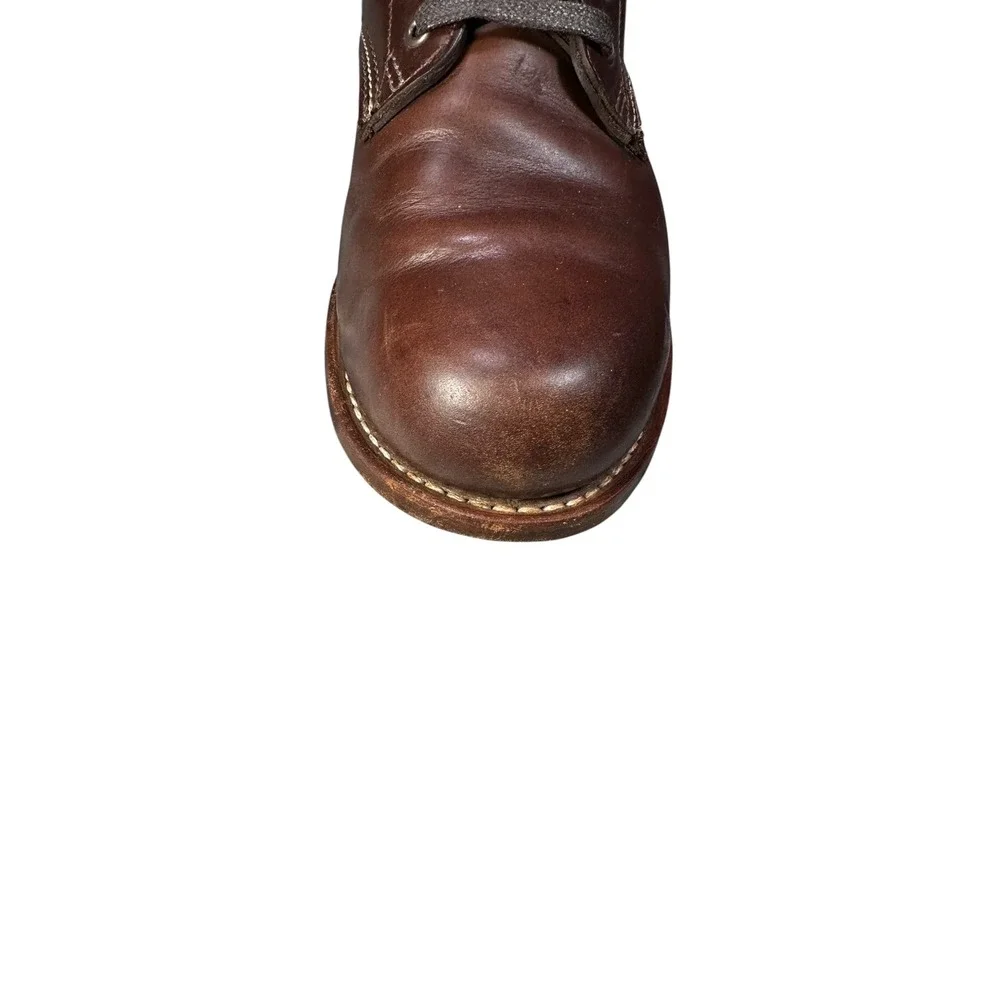 Wolverine 1000 Mile Mens Brown Leather Boots W05301 Made in USA Work Heritage